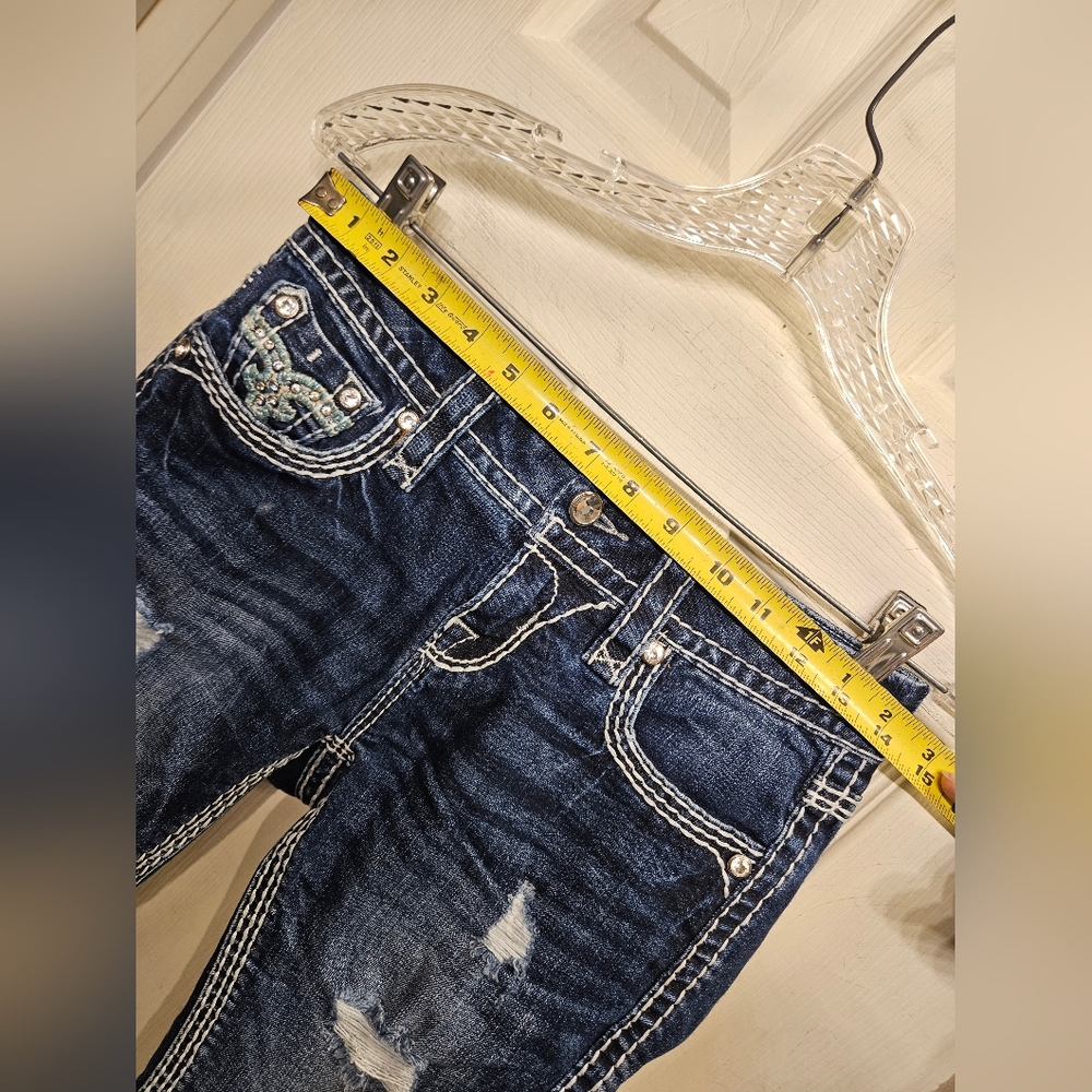 Rock revival nancy crop jeans Capris womens size 25 - Picture 7 of 9